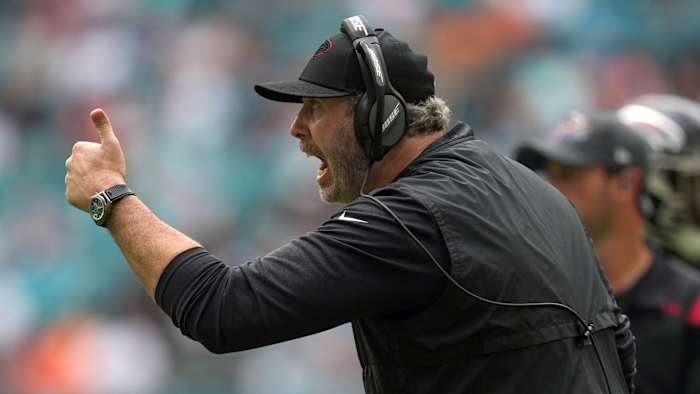 Arthur Smith vs Dolphins Jasen Vinlove-USA TODAY Sports